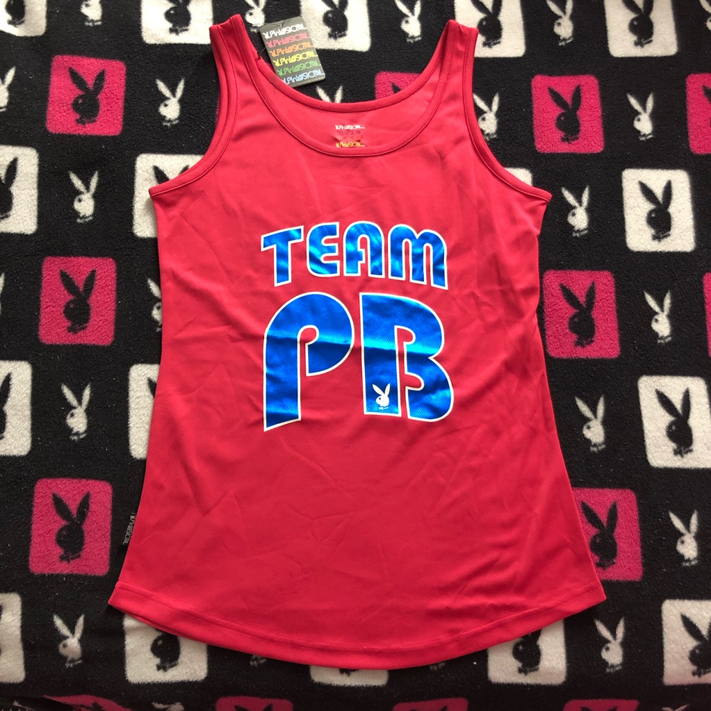 Brand New Physical Pink Team Pb Playboy Jersey